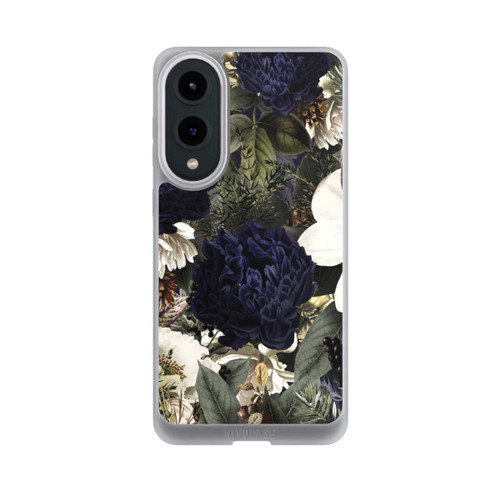 Samsung Galaxy S25 Edge NIVOpure Dunkle Mitternachts Barock Vintage Blumen
