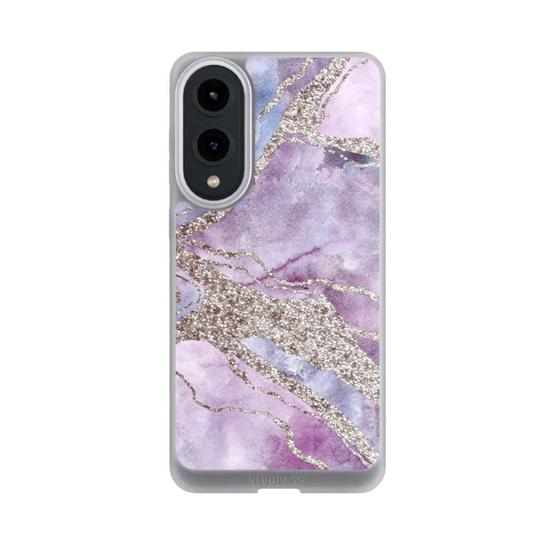 Galaxy S25 Edge NIVOpure Gemstone Pastel Purple