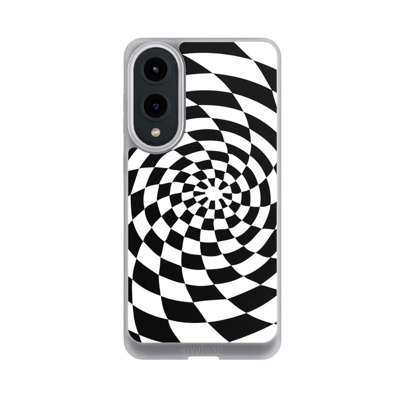 Galaxy S25 Edge NIVOpure Schwarz-Weiß Illusion