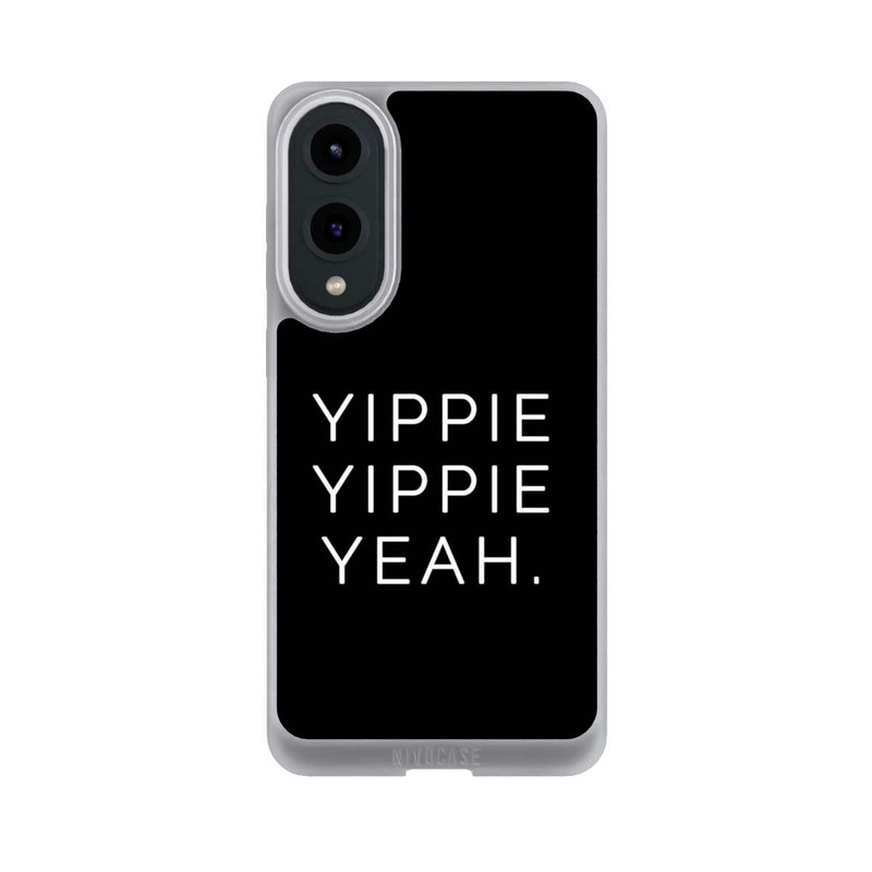 Galaxy S25 Edge NIVOpure Yippie Yippie Yeah Black