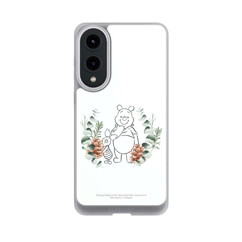 Galaxy S25 Edge NIVOpure Grüne Liebe Puuh und Ferkel