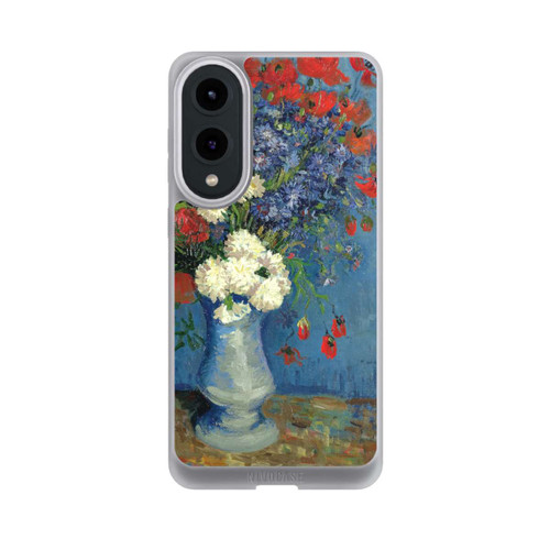 Samsung Galaxy S25 Edge NIVOpure Stillleben Vase mit Kornblumen und Mohnblumen von Vincent Van Gogh