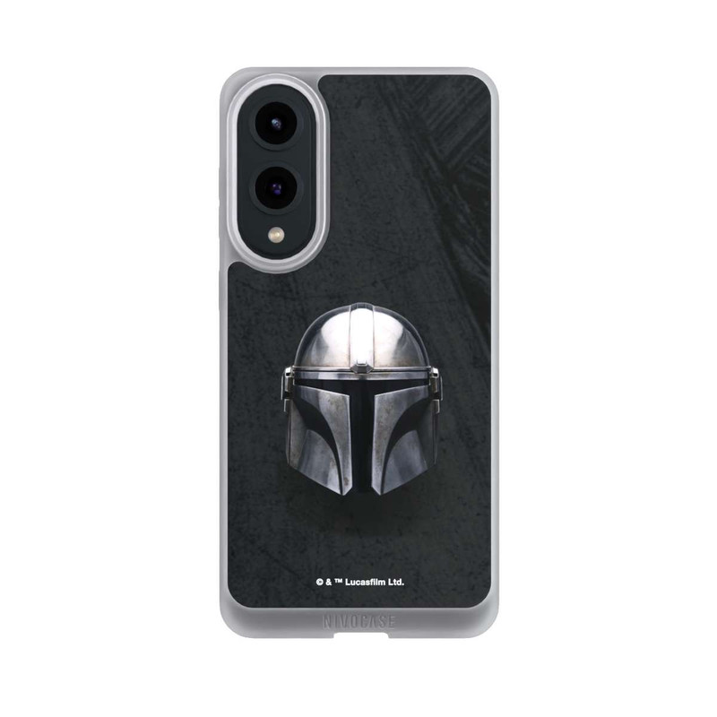 Galaxy S25 Edge NIVOpure Schwarzer Mandalorianer Helm