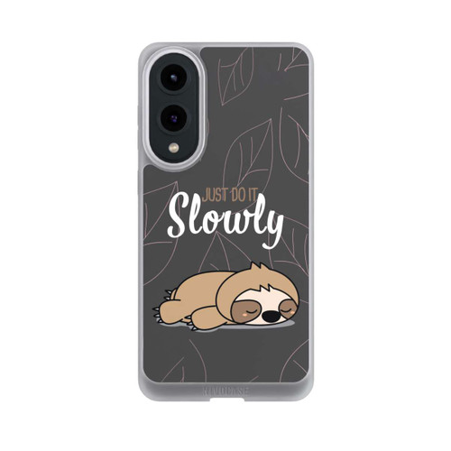 Samsung Galaxy S25 Edge NIVOpure Just Do It Slowly Sloth Grey