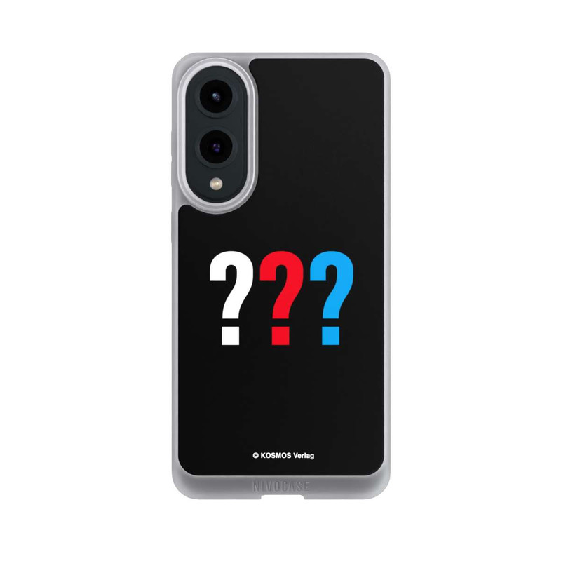 Galaxy S25 Edge NIVOpure Drei Fragezeichen Logo