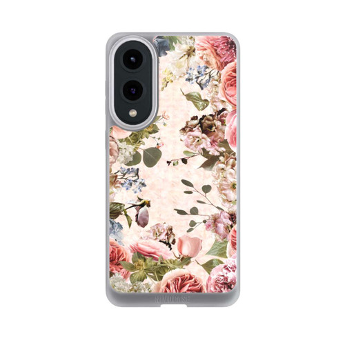 Samsung Galaxy S25 Edge NIVOpure Blumenrahmen Pfingstrosen Pastell