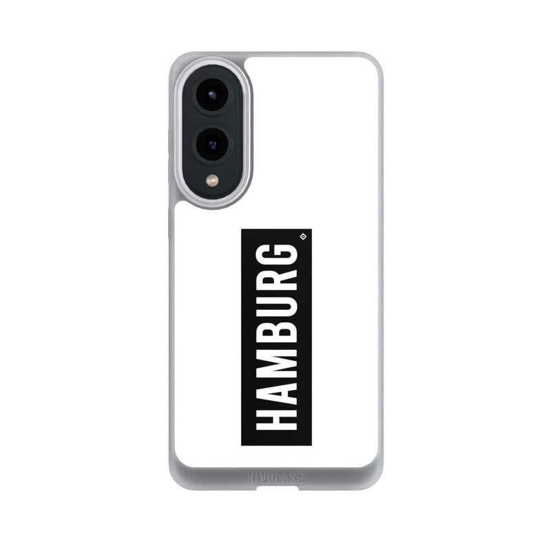 Galaxy S25 Edge NIVOpure HSV Hamburg Schwarz Weiss