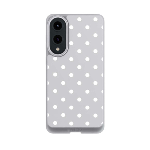 Samsung Galaxy S25 Edge NIVOpure Polka Dots Grau