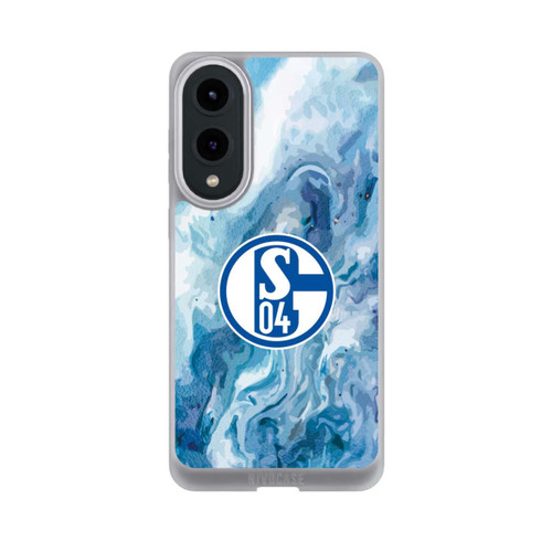 Samsung Galaxy S25 Edge NIVOpure Schalke 04 Flüssig Blau