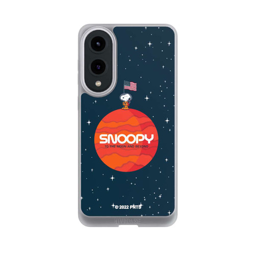 Samsung Galaxy S25 Edge NIVOpure Snoopy Weltraumreisender Orange