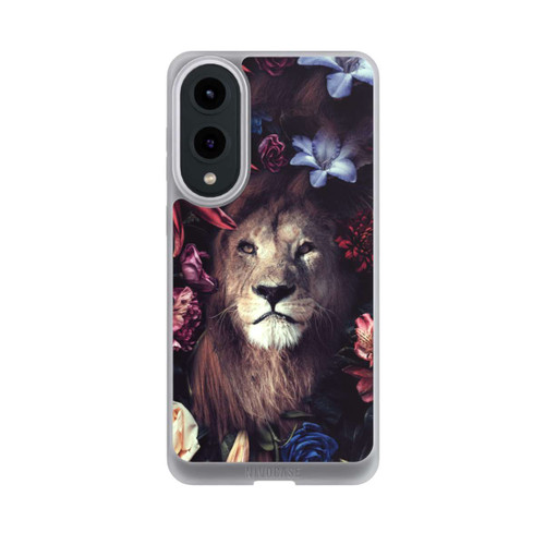 Samsung Galaxy S25 Edge NIVOpure Löwe Blumenrahmen