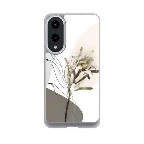 Samsung Galaxy S25 Edge NIVOpure Boho Line Art Olivgrün