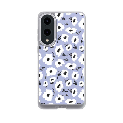 Samsung Galaxy S25 Edge NIVOpure Pattern Fleurs Lilas
