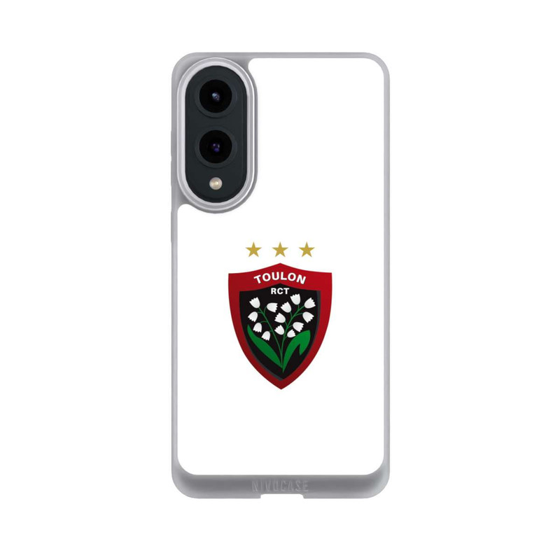 Galaxy S25 Edge NIVOpure RC Toulonnais Logo Weiß