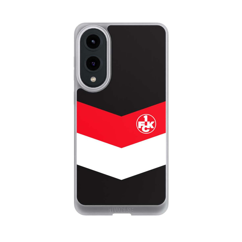 Galaxy S25 Edge NIVOpure 1.FCK Blockstreifen Design