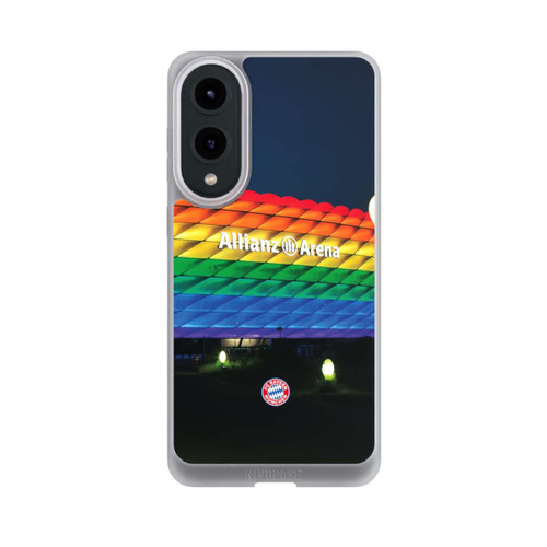 Samsung Galaxy S25 Edge NIVOpure Allianz Arena Regenbogen