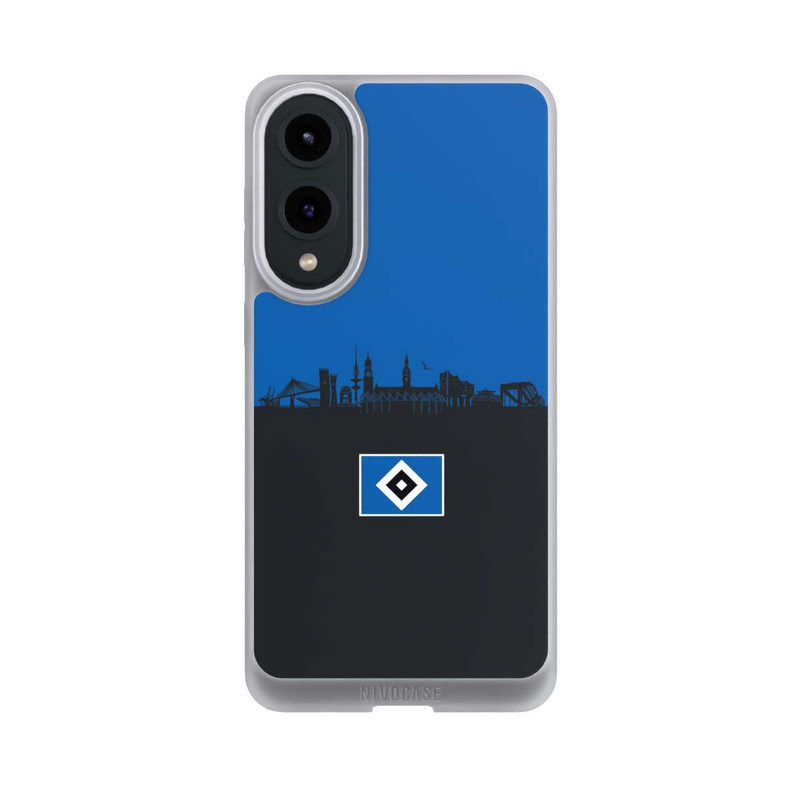 Galaxy S25 Edge NIVOpure HSV Skyline Blau Schwarz