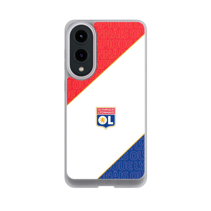 Galaxy S25 Edge NIVOpure Logo OL rouge et bleu