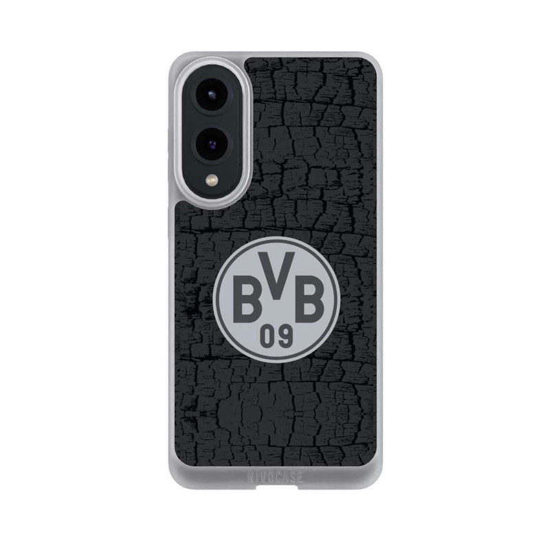 Galaxy S25 Edge NIVOpure BVB Trikot Kohle und Stahl