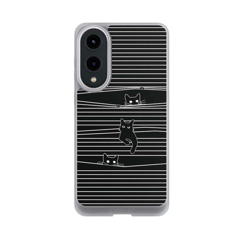 Galaxy S25 Edge NIVOpure Cats Peeping