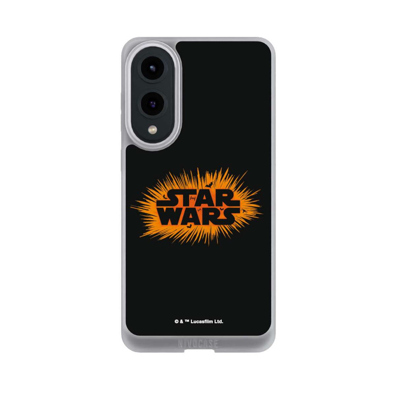 Galaxy S25 Edge NIVOpure Star Wars Logo Orange Halloween Explosion