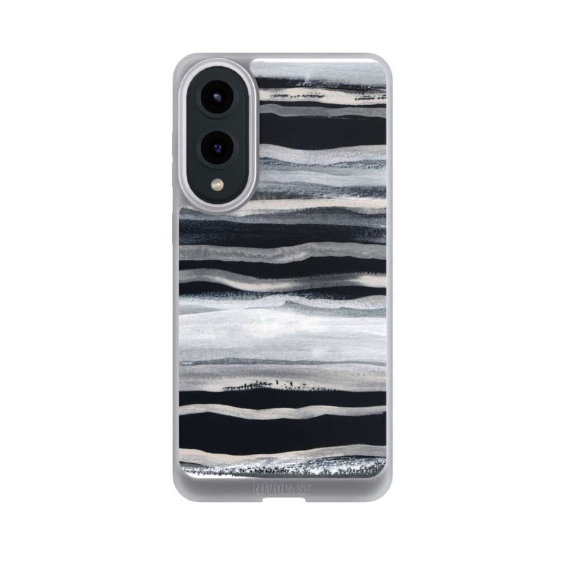 Galaxy S25 Edge NIVOpure Coups de pinceau abstraits 68