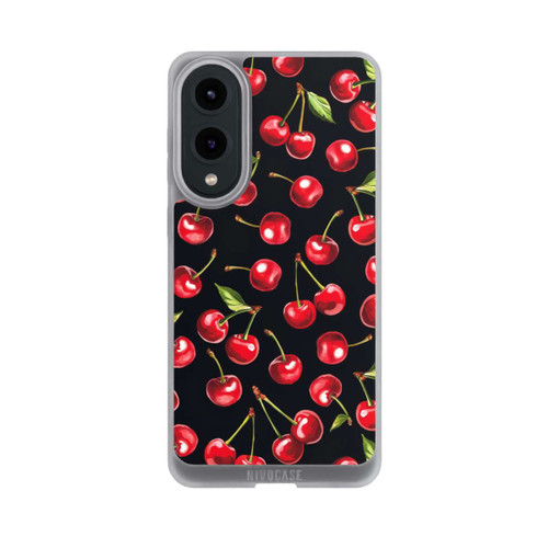 Samsung Galaxy S25 Edge NIVOpure Kirschmuster Schwarz mit KI