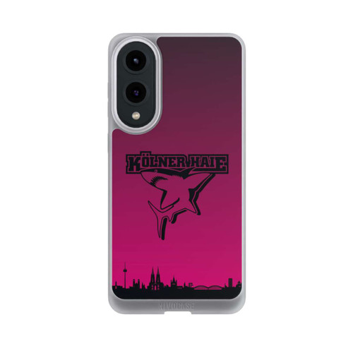 Samsung Galaxy S25 Edge NIVOpure Kölner Haie Skyline Pink