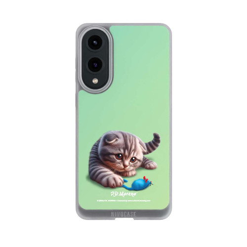 Samsung Galaxy S25 Edge NIVOpure Playing Cat with Mouse
