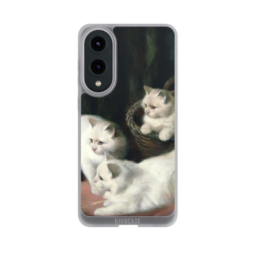 Samsung Galaxy S25 Edge NIVOpure Three White Angora Kittens