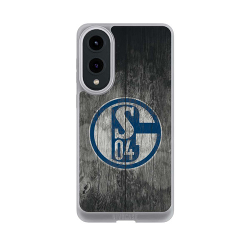 Samsung Galaxy S25 Edge NIVOpure Schalke 04 Holz Look