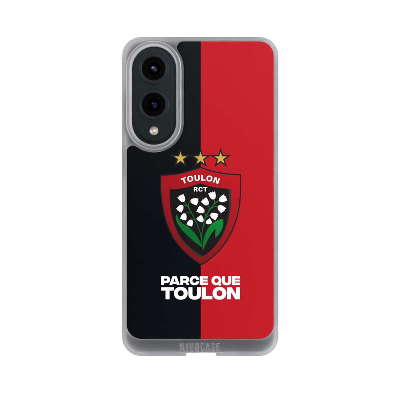 Galaxy S25 Edge NIVOpure RCT Logo Rouge Noir