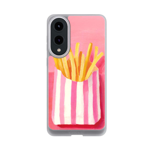 Samsung Galaxy S25 Edge NIVOpure Retro Pommes Pink Watercolor