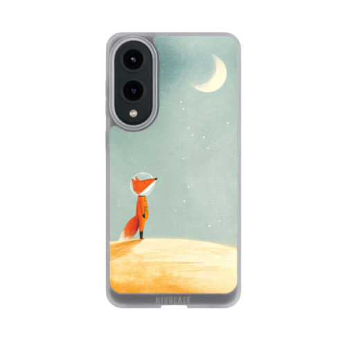 Samsung Galaxy S25 Edge NIVOpure Fuchs im Mondlicht