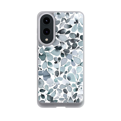 Samsung Galaxy S25 Edge NIVOpure Eukalyptus Aquarell Blätter Grau