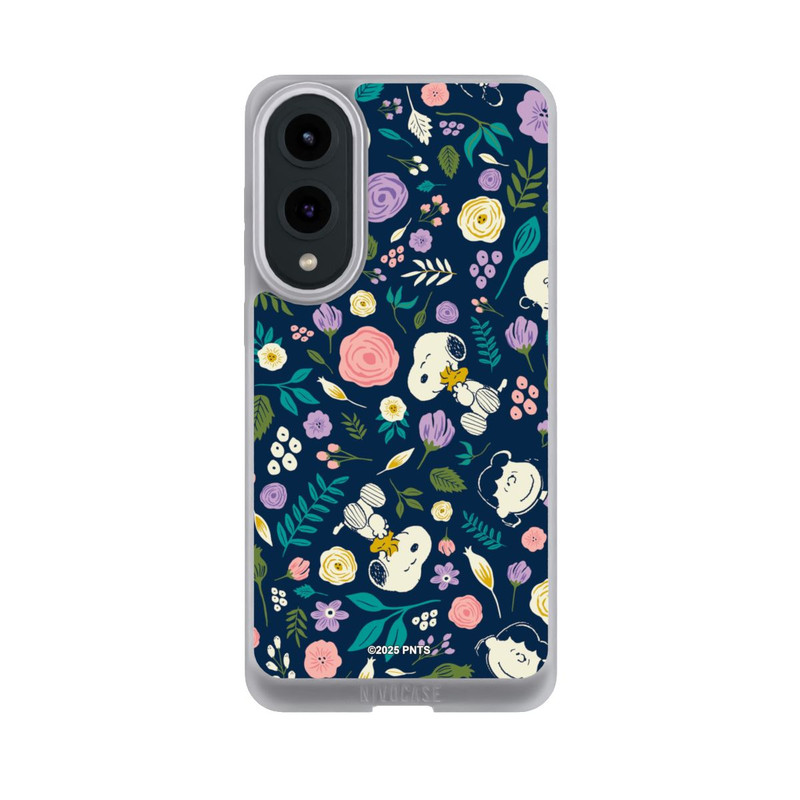 Galaxy S25 Edge NIVOpure Peanuts Dark Flower Pattern