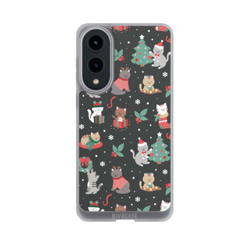 Samsung Galaxy S25 Edge NIVOpure Weihnachtliche Kätzchen