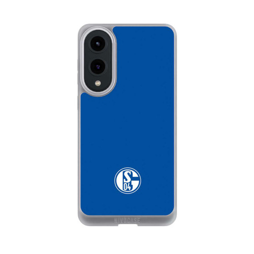 Samsung Galaxy S25 Edge NIVOpure FC Schalke 04 Logo Blau