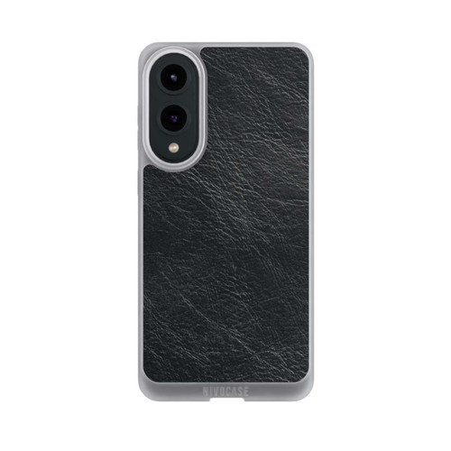 Samsung Galaxy S25 Edge NIVOpure Schwarzer Lederlook Hintergrund