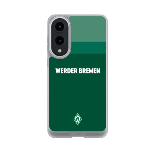 Samsung Galaxy S25 Edge NIVOpure Werder Bremen Schriftzug Raute