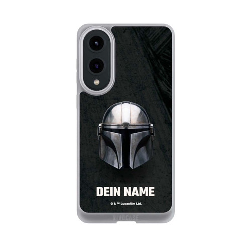 Samsung Galaxy S25 Edge NIVOpure Star Wars Mandalorian Black Helmet Personalisierbar