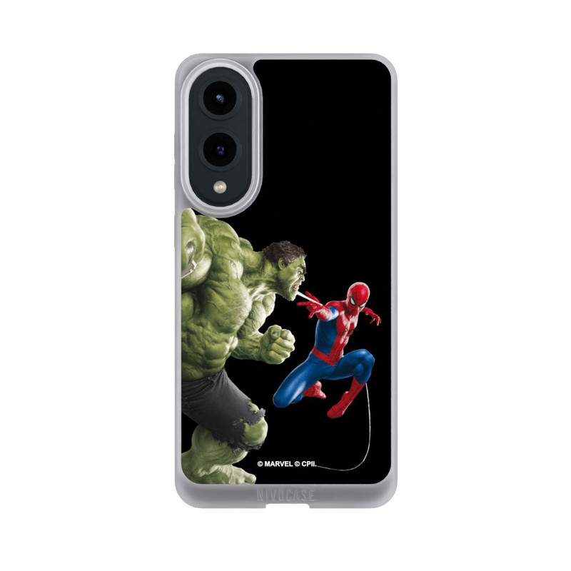 Galaxy S25 Edge NIVOpure Spider-Man und Hulk