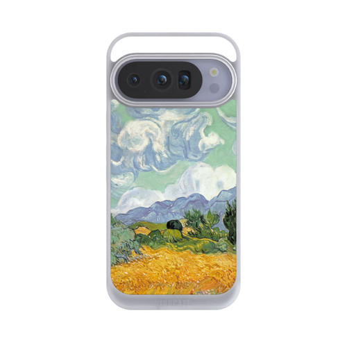 Google Pixel 10 Pro NIVOpure Weizenfeld mit Zypressen