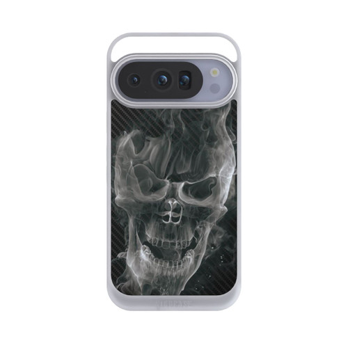 Google Pixel 10 Pro NIVOpure rauchender Totenkopf Carbon