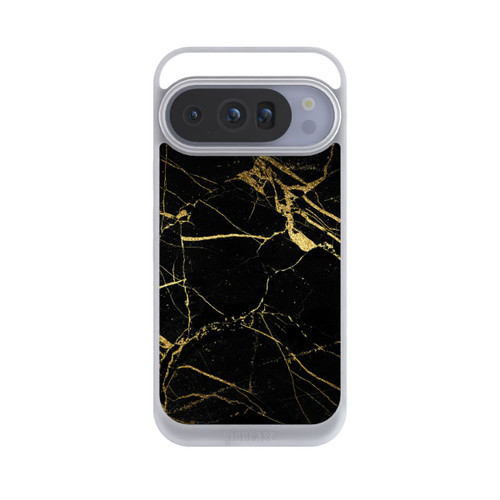Google Pixel 10 Pro NIVOpure Schwarzgoldener Marmor-Look