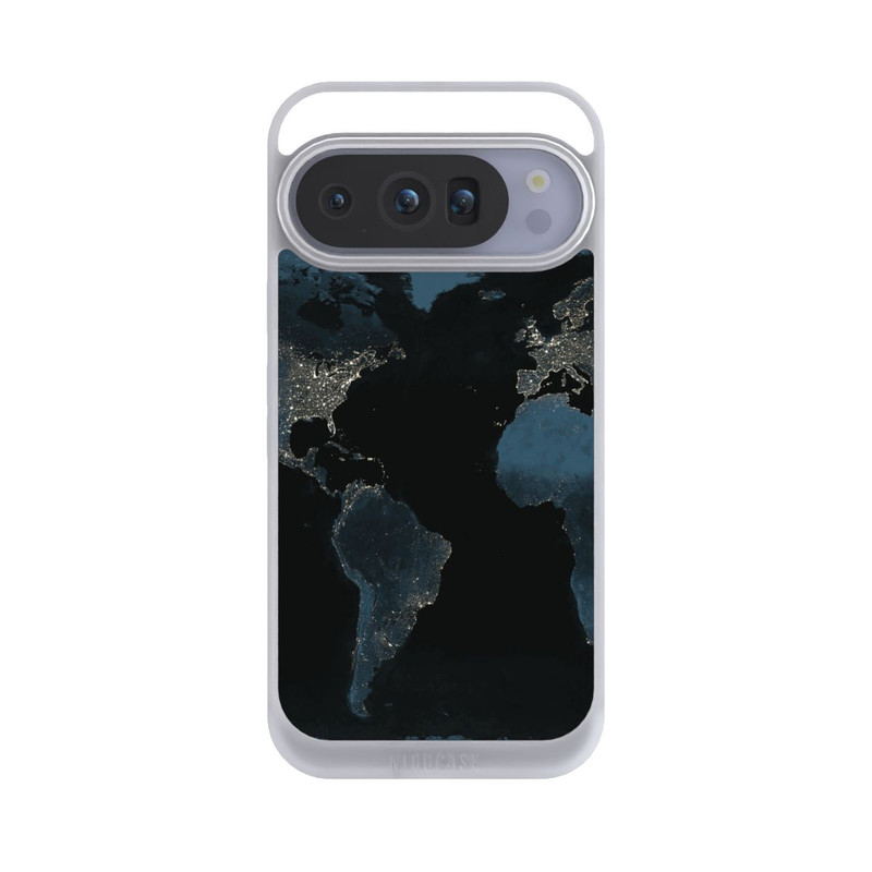 Pixel 10 Pro NIVOpure Carte du Monde Nuit