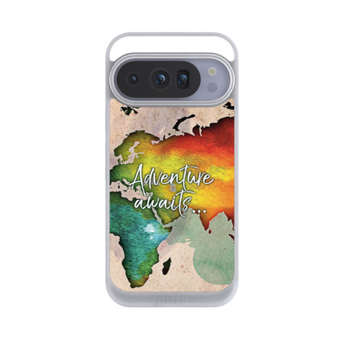 Google Pixel 10 Pro NIVOpure Worldmap Colourful
