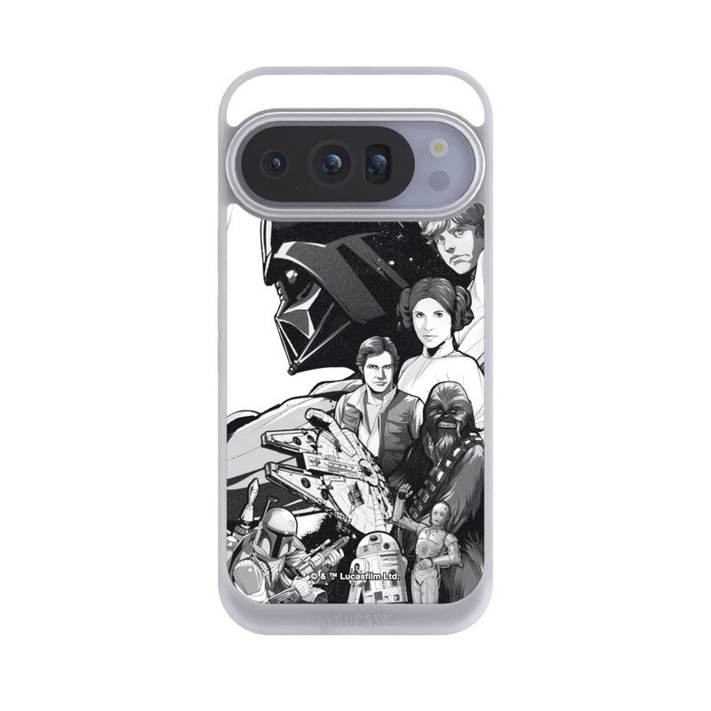Pixel 10 Pro NIVOpure StarWars Charaktere - Schwarz-Weiß