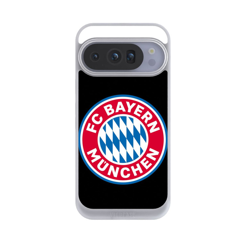 Pixel 10 Pro NIVOpure FCB Logo auf Schwarz