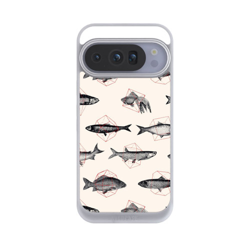 Google Pixel 10 Pro NIVOpure Fische in Geometrie